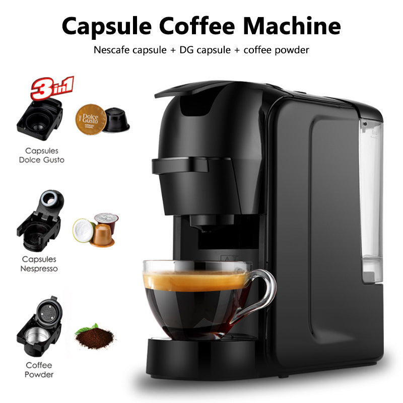 3 in 1  Italian Capsule Coffee Machine