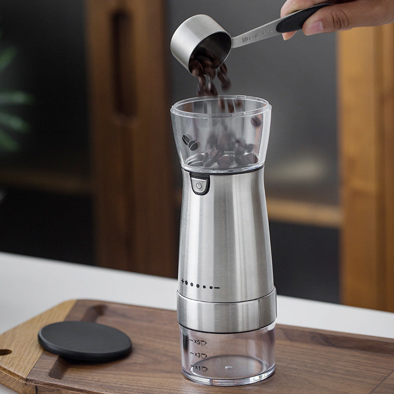 Electric Coffee Grinder Stainless Steel Adjustable