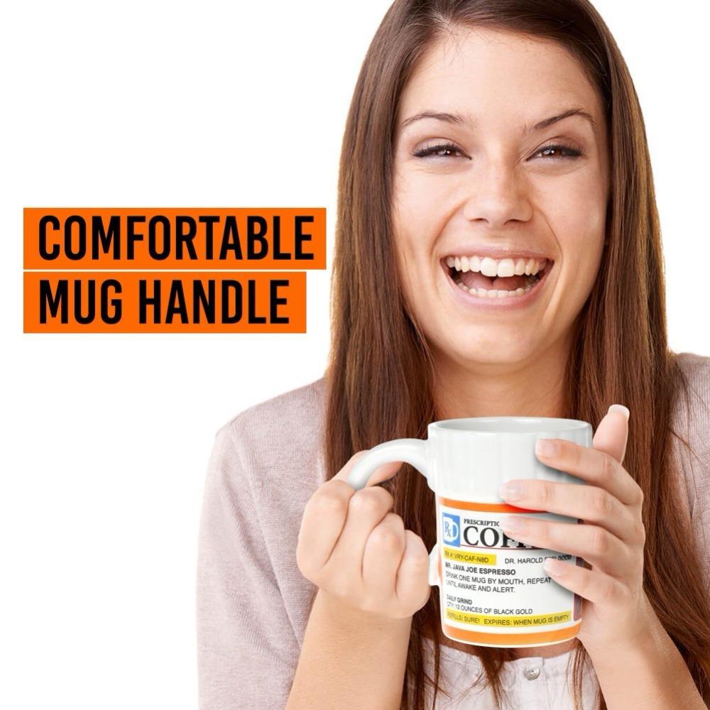 Fun Prescription Ceramic Coffee Mug