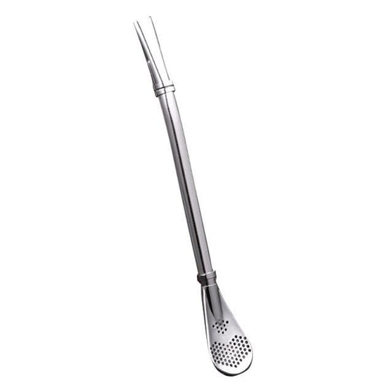 Stainless Steel Straw/Spoon combo