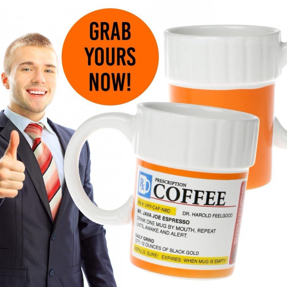 Fun Prescription Ceramic Coffee Mug